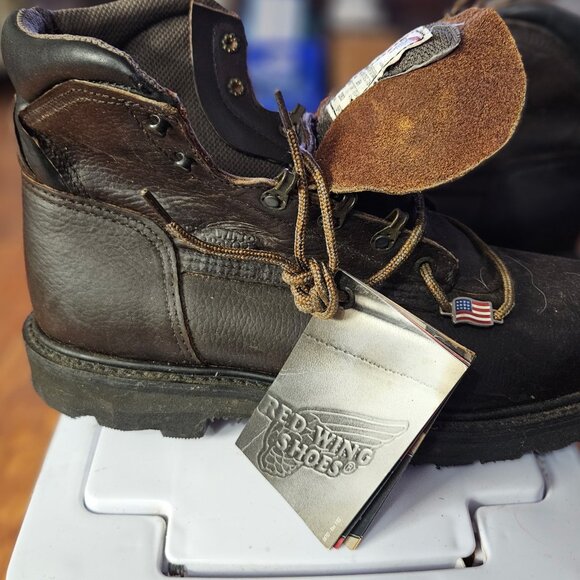 Red Wing 2263 Comfortforce Brown Safety Steel Toe Boots Men's size 11.5 - Picture 5 of 5